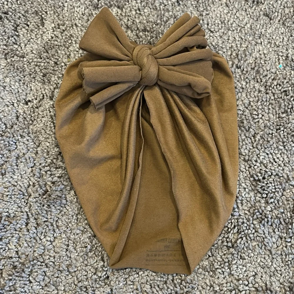 Bunny knots baby turbans size small 6/12m bundle of 5!